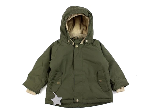 Mini A Ture olive night vinterjakke Wally